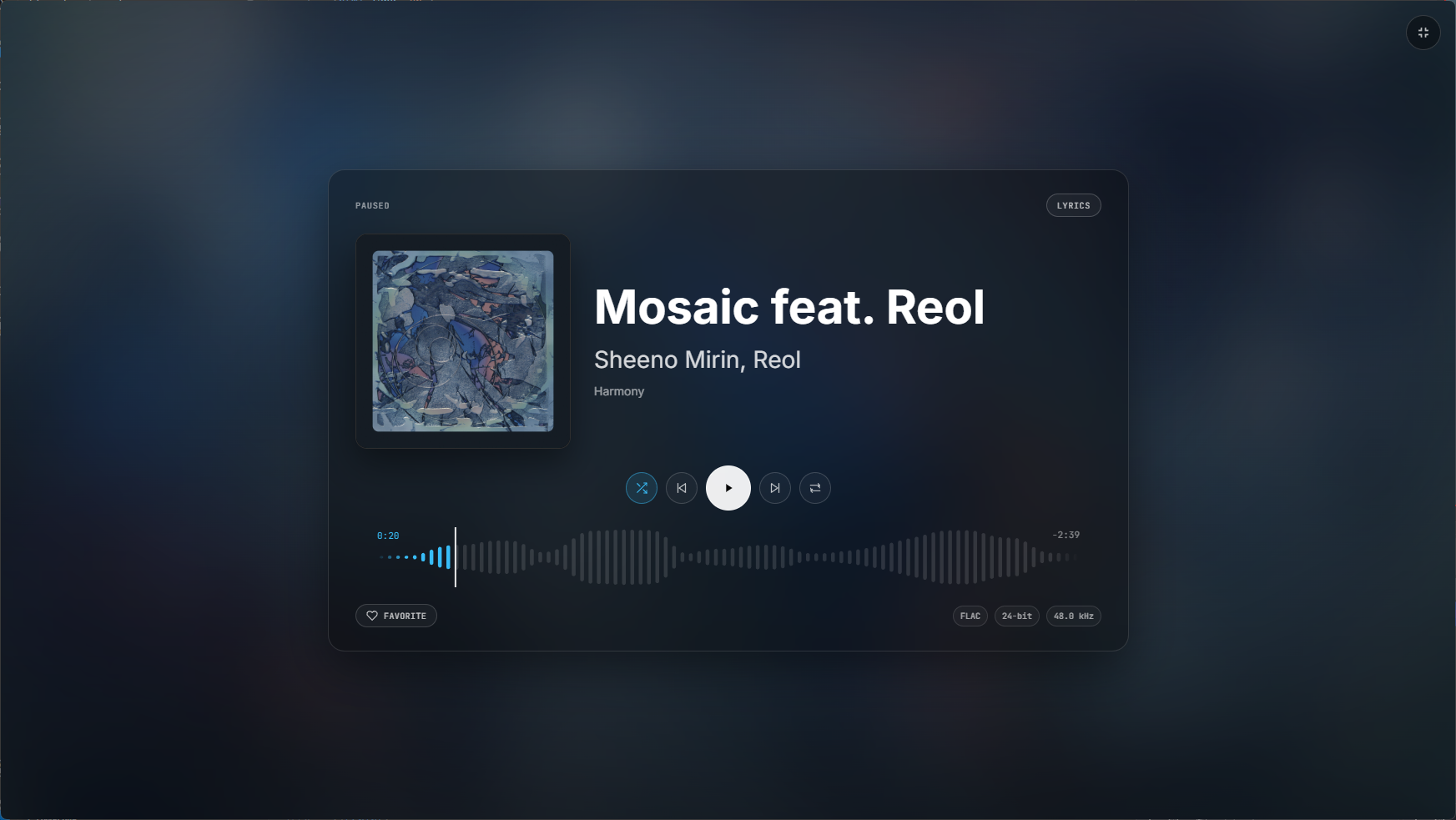 Astra fullscreen mode